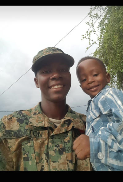 CHOP WOUNDS CLAIMED LIVES OF FEMALE JDF SOLDIER AND SON