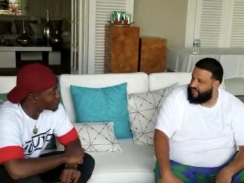 10Tik meets DJ Khaled at Jamaican hotel resort for high level meeting