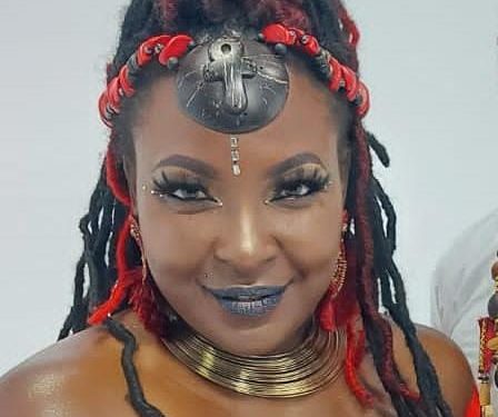 Black Queen aka Maroon Queen blazes Marcus Garvey celebration