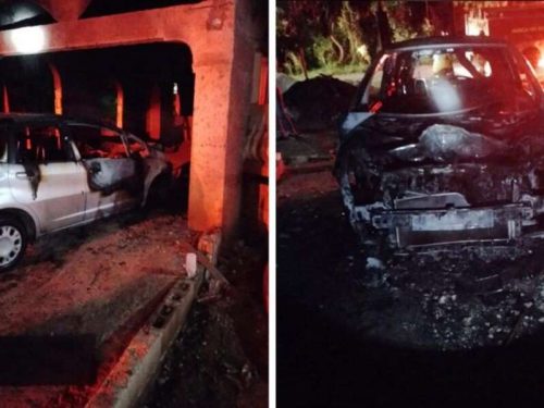 Angry residents torch Honda Fit car in love triangle